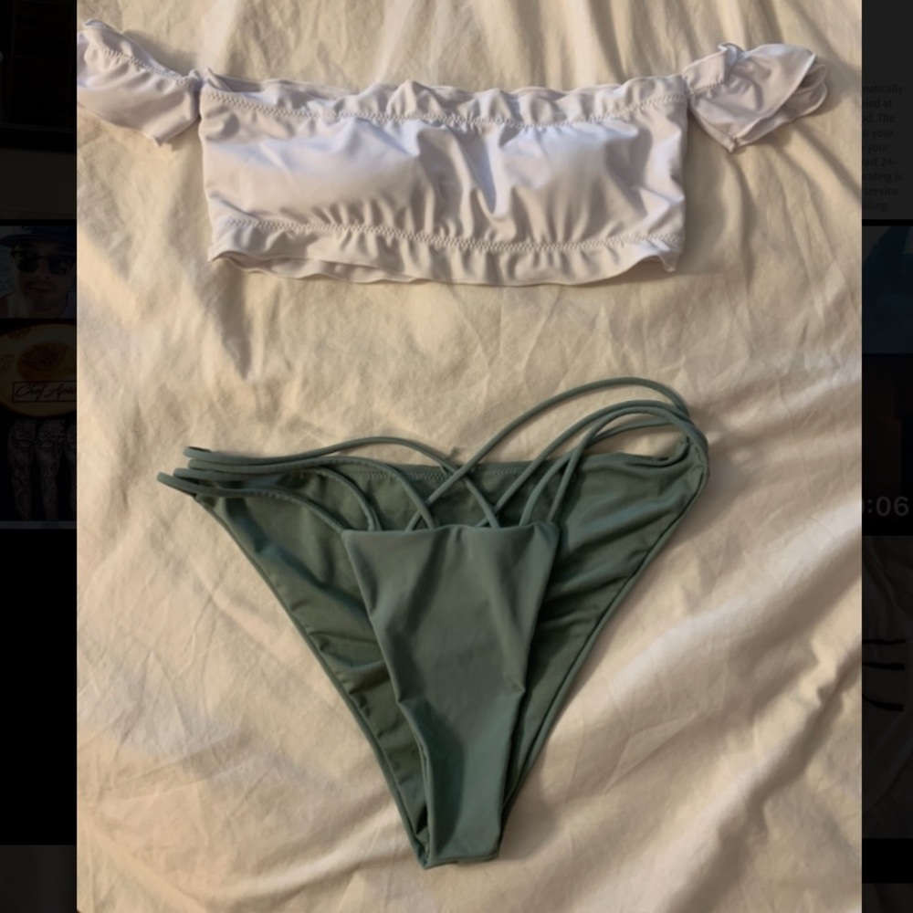 Two piece bikini bathing suit